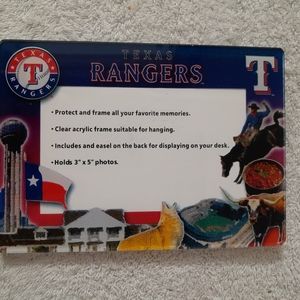 Texas Rangers MLB Baseball picture frame